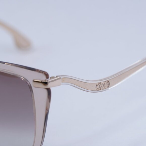 Jimmy Choo SUVI/S FWM/NQ Sunglasses Pink/Gold Aviator Frame, Brown Lenses main image 11